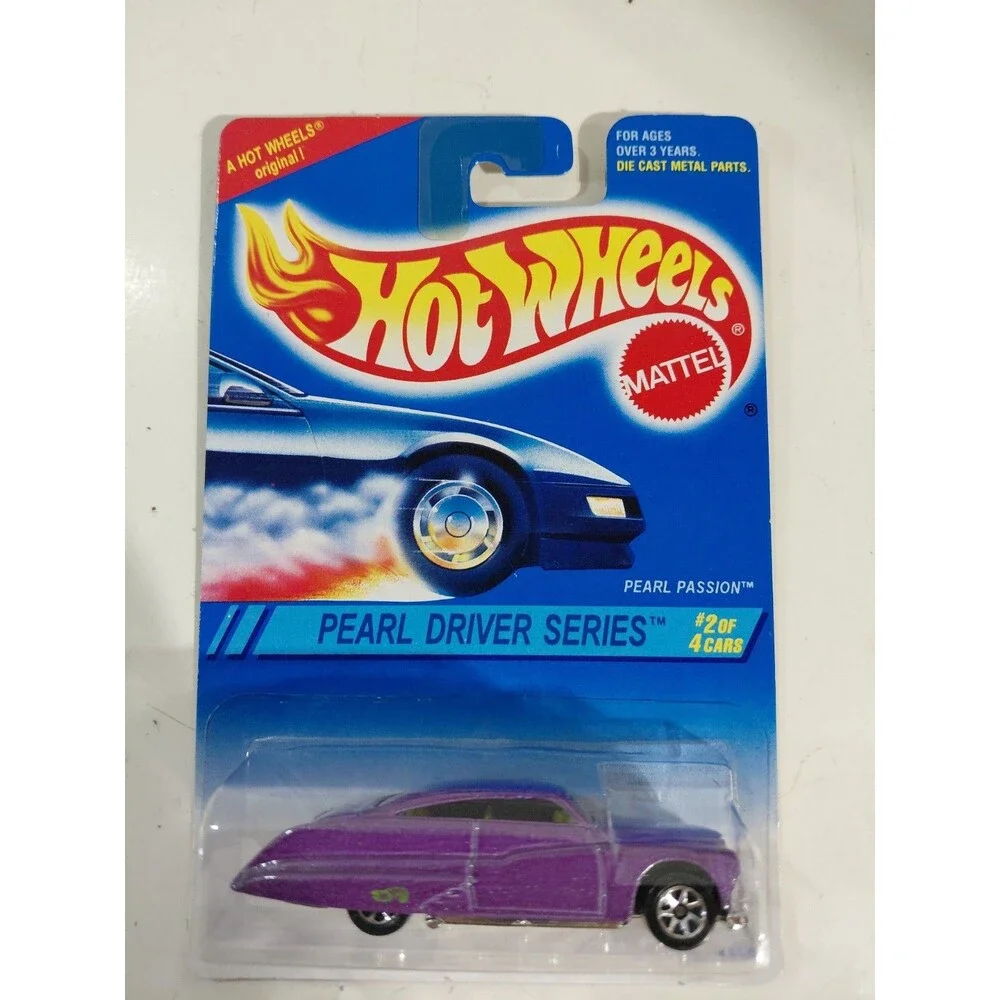 NIP Hot Wheels Pearl Drivers 1:64 DieCast Pearl Passion Mercury Coupe Car B